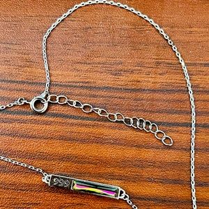 Brand New Fragrant Jewels Angel Numbers Bar Necklace 999 number Jewelry Silver